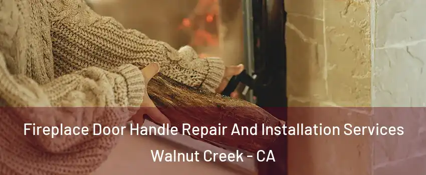  Fireplace Door Handle Repair And Installation Services Walnut Creek - CA