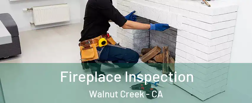  Fireplace Inspection Walnut Creek - CA