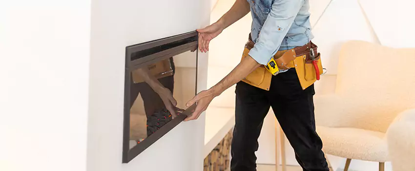 Metal Fireplace Installation in Walnut Creek, California