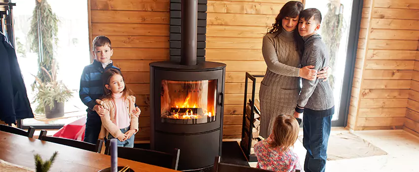 Morso Cast Iron Fireplace Insert Installation in Walnut Creek, California