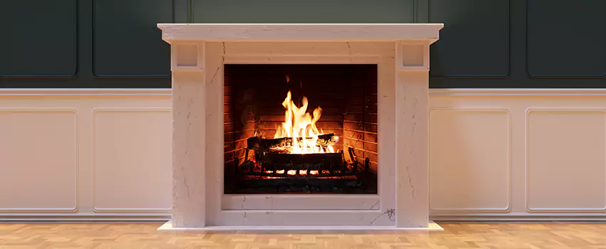 Open Flame Wood-Burning Fireplace Installation Services in Walnut Creek, California