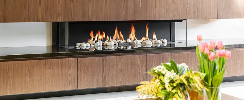 Double-height Fireplace Design Refurbishment in Walnut Creek, California