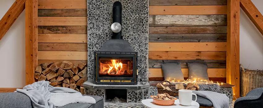 Thelin Hearth Products Direct Vent Gas Stove Fireplace Inspection in Walnut Creek, California