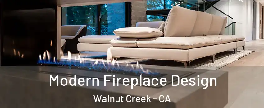  Modern Fireplace Design Walnut Creek - CA