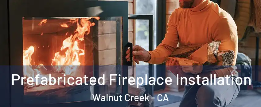  Prefabricated Fireplace Installation Walnut Creek - CA